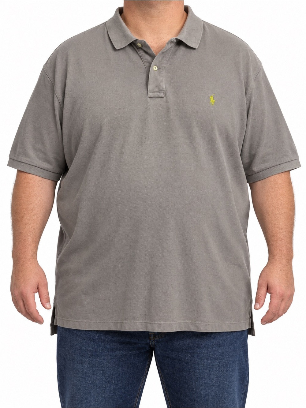 Polo Ralph Lauren Men’s Gray Polo Shirt | Size 4XLT Tall